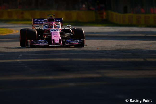 Lance Stroll - Racing Point - Clasficación - GP Australia 2019