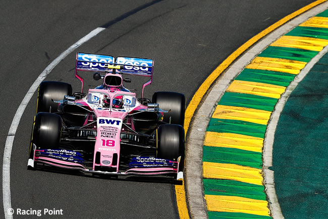 Lance Stroll - Racing Point- Entrenamientos - GP Australia 2019