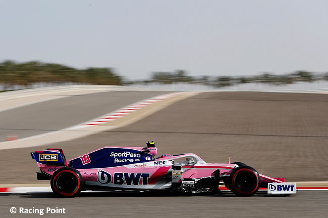 Lance Stroll - Racing Point - Clasificación GP Bahréin 2019