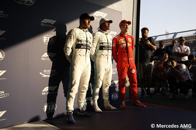 Lewis Hamilton - Mercedes - Valtteri Bottas - Sebastian Vettel - Clasficación - GP Australia 2019