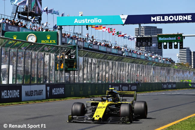 Nico Hulkenberg - Renault Entrenamientos - GP Australia 2019