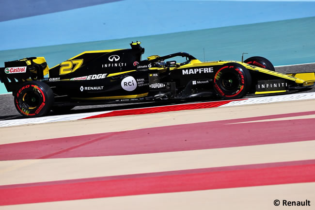 Nico Hulkenberg - Renault - GP Bahréin 2019 - Entrenamientos