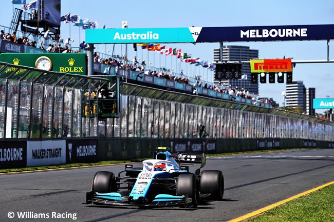 Robert Kubica - Williams Entrenamientos - GP Australia 2019