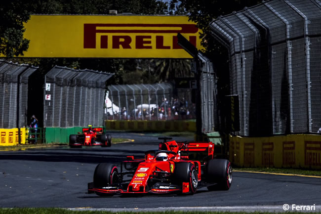 Sebastian Vettel - Scuderia Ferrari - Entrenamientos - GP Australia 2019