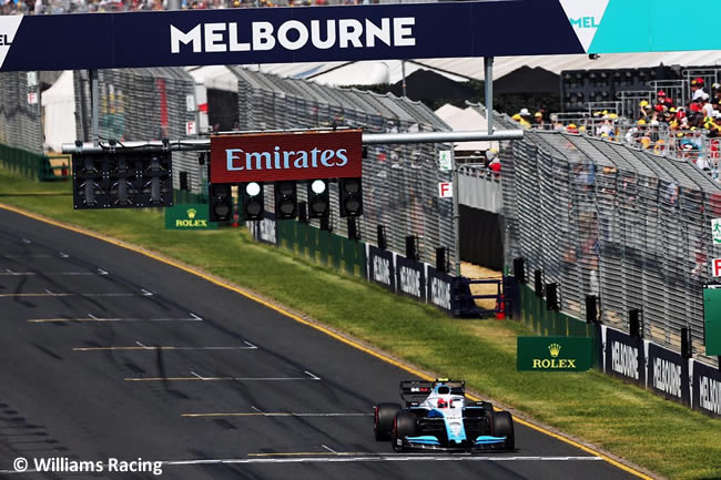 Williams - Clasficación - GP Australia 2019