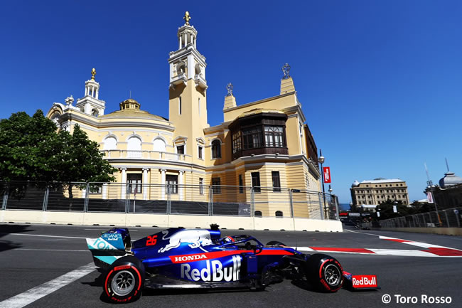 Daniil Kvyat - Toro Rosso - Clasificación - GP Azerbaiyán