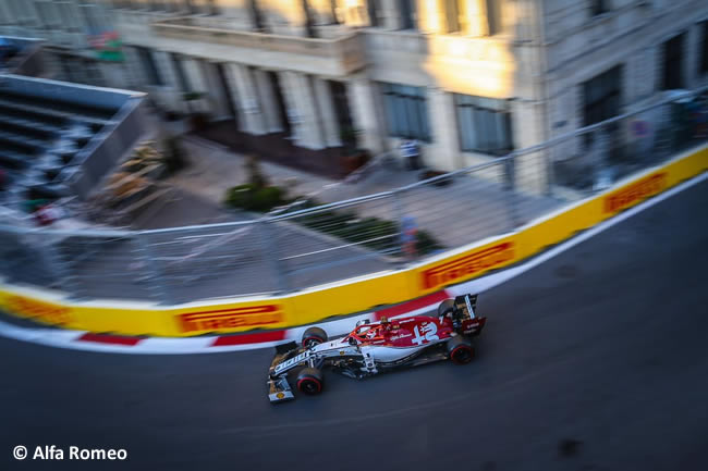 Kimi Raikkonen - Alfa Romeo - Clasificación - GP Azerbaiyán