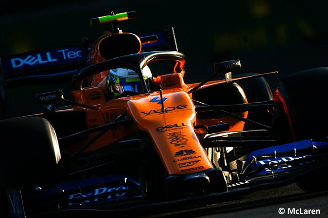 Lando Norris - McLaren - Clasificación - GP Azerbaiyán