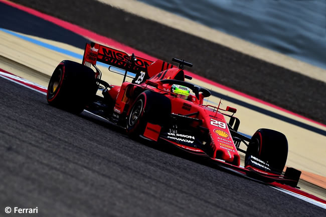 Mick Schumacher - Scuderia Ferrari - Test Bahréin 2019