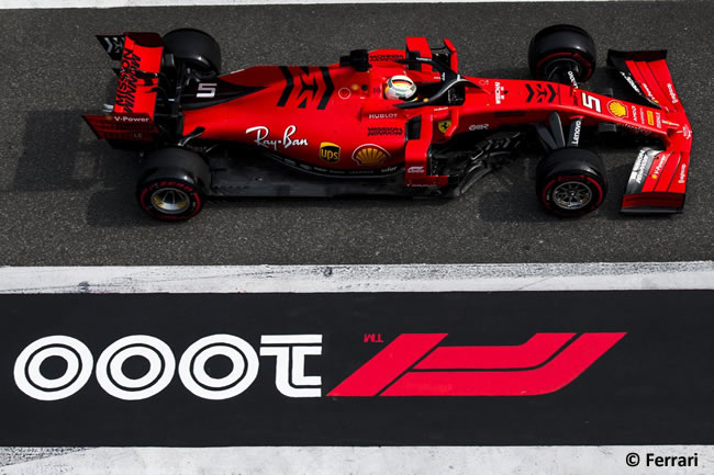 Sebastian Vettel - Scuderia Ferrari - GP China 2019 - Clasificación