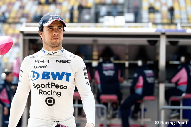 Sergio Pérez - Racing Point- GP China 2019 - Carrera