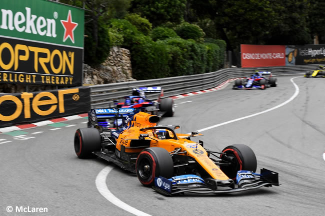 Carlos Sainz - McLaren - GP Mónaco 2019