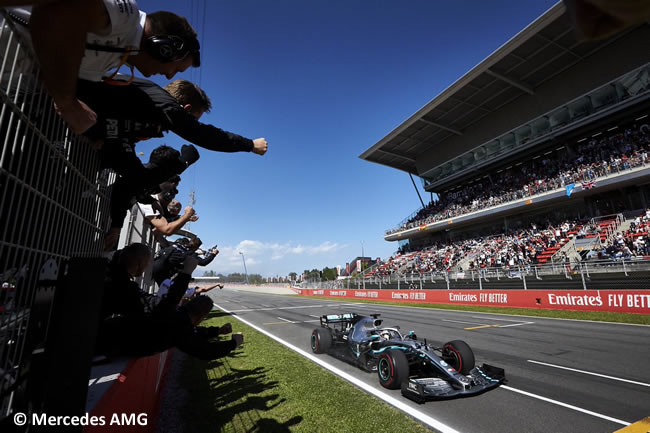 Lewis Hamilton - Mercedes - Carrera - GP España 2019