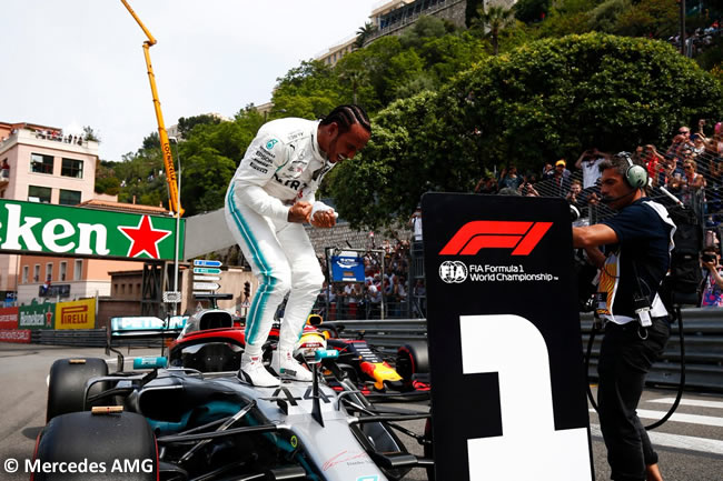 Lewis Hamilton - Mercedes - GP - GP Mónaco 2019