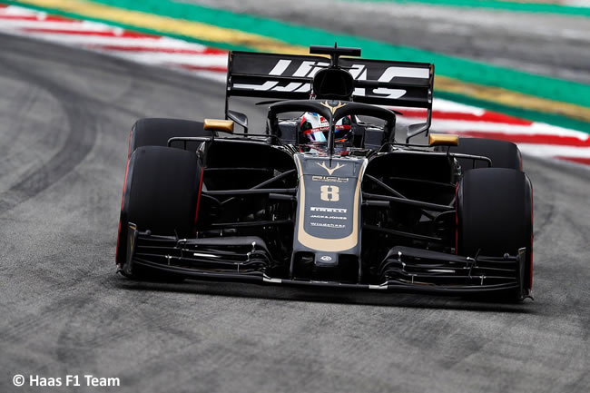 Romain Grosjean - Haas -Clasificación- GP España 2019