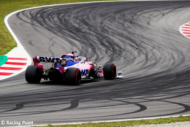 Sergio Pérez - Racing Point -Clasificación- GP España 2019