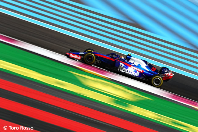 Alex Albon - Toro Rosso - Carrera GP Francia 2019