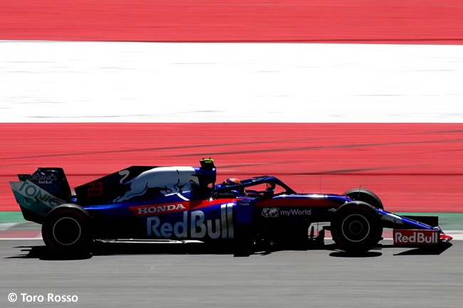 Alex Albon - Toro Rosso -Clasificación GP Austria - Red Bull Ring