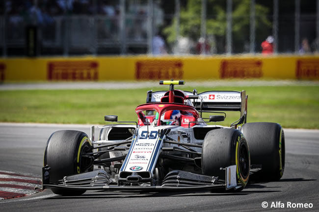 Antonio Giovinazzi - Alfa Romeo - Carrera - Canadá 2019