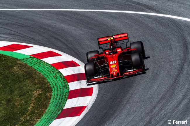 Charles Leclerc - Ferrari - Clasificación GP Austria - Red Bull Ring