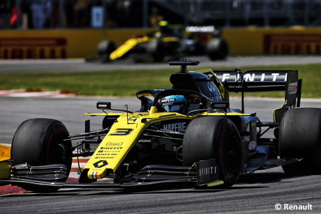 Daniel Ricciardo - Renault - Carrera - Canadá 2019