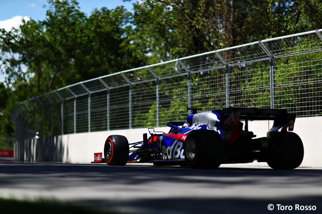 Daniil Kvyat - Toro Rosso - Carrera - Canadá 2019