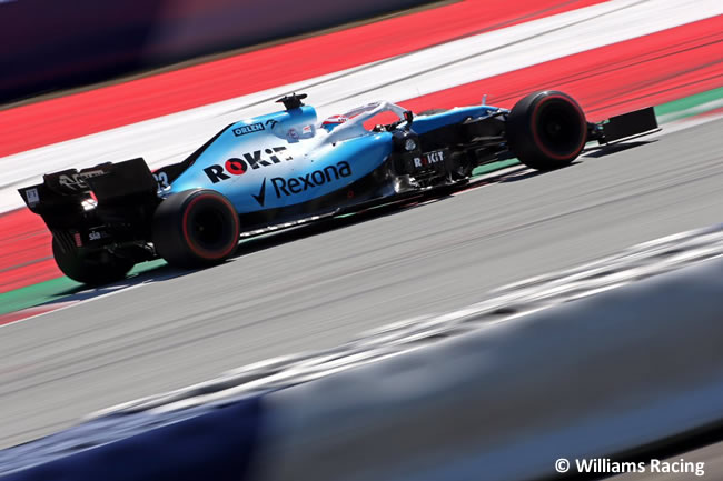 George Russell - Williams - Carrera GP Austria - Red Bull Ring