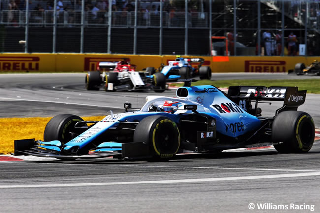 George Russell - Williams - Carrera - Canadá 2019