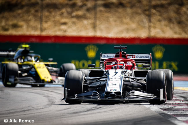 Kimi Raikkonen - Alfa Romeo - Carrera GP Francia 2019