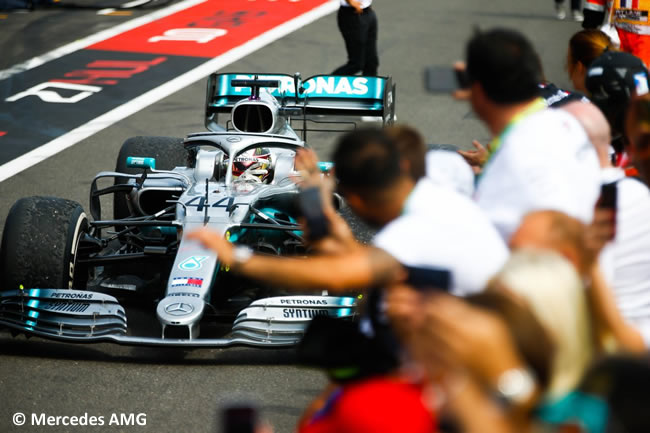 Lewis Hamilton - Mercedes - Carrera GP Francia 2019