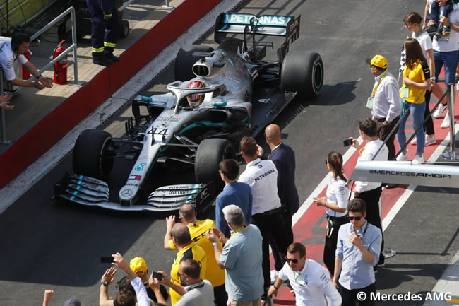 Lewis Hamilton - Mercedes - Carrera - Canadá 2019