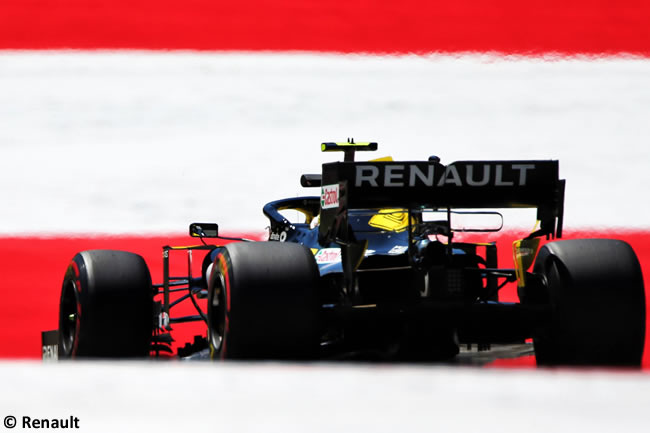 Renault -Clasificación GP Austria - Red Bull Ring