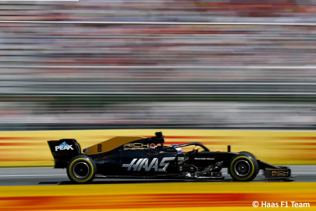 Romain Grosjean - Haas - Carrera - Canadá 2019