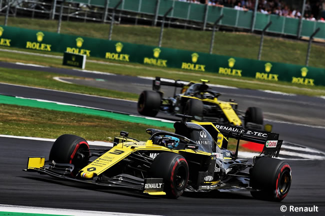 Renault - Carrera - GP Gran Bretaña 2019