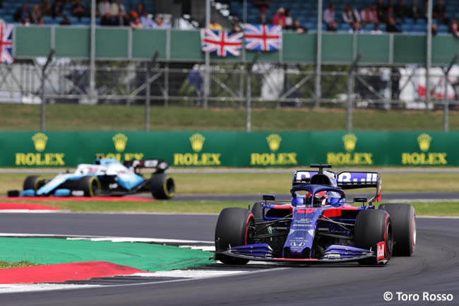 Daniil Kvyat - Toro Rosso - Carrera - GP Gran Bretaña 2019