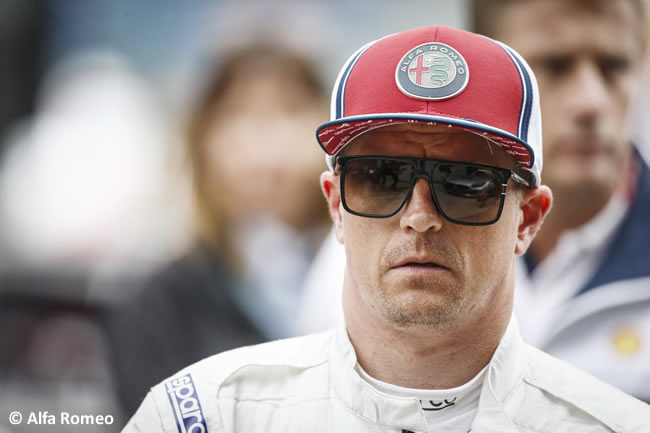 Kimi Raikkonen - Alfa Romeo - Carrera - GP Gran Bretaña 2019