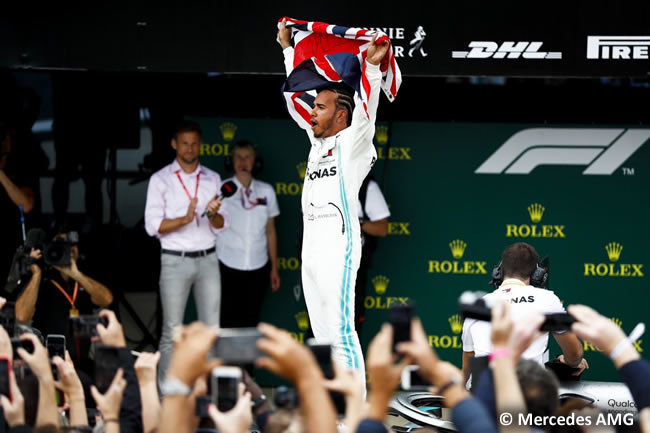 Lewis Hamilton - Mercedes AMG - Carrera - GP Gran Bretaña 2019