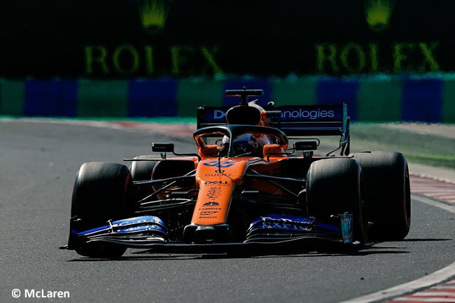 Carlos Sainz - McLaren - Carrera - GP Hungría 2019