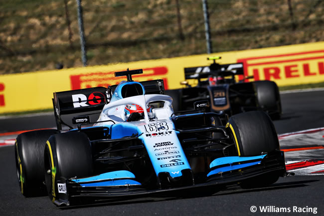 George Russell - Williams - Carrera - GP Hungría 2019