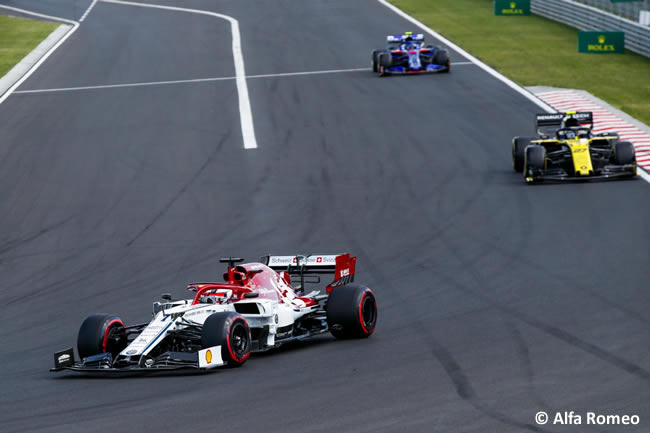 Kimi Raikkonen - Alfa Romeo - Carrera - GP Hungría 2019