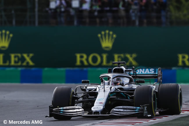 Lewis Hamilton - Mercedes - Carrera - GP Hungría 2019