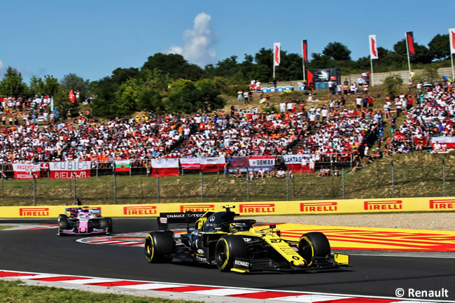 Nico Hulkenberg - Renault - Carrera - GP Hungría 2019