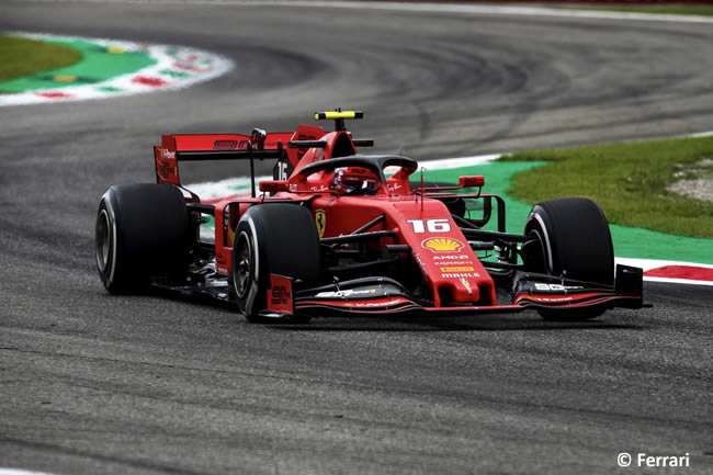 Charles Leclerc - Ferrari - Resultados - GP Italia 2019