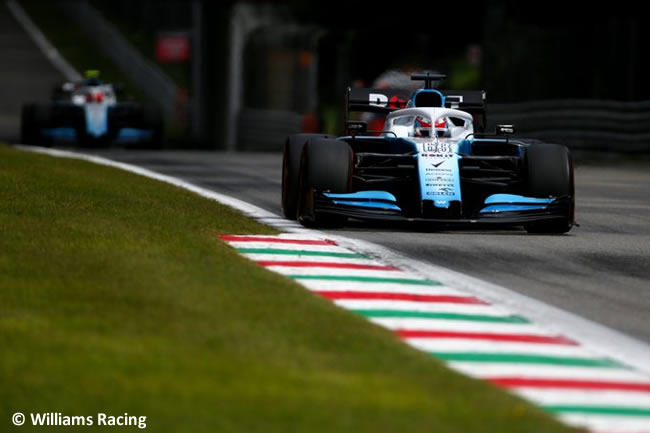 George Russell - Robert Kubica - Williams -Clasificación - GP Italia 2019