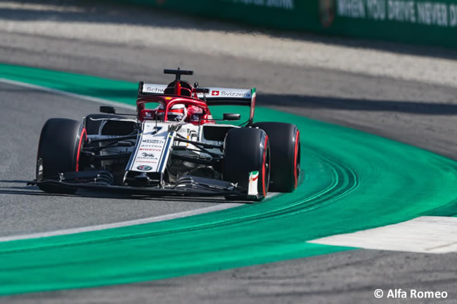 Kimi Raikkonen - Alfa Romeo -Clasificación - GP Italia 2019