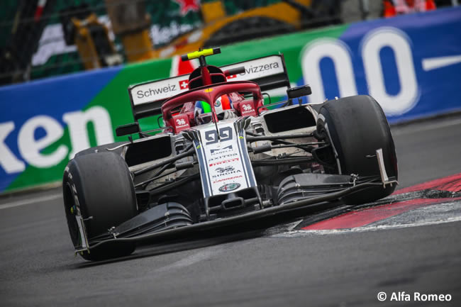 Antonio Giovinazzi- Alfa Romeo - Carrera - GP México 2019