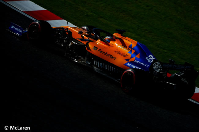 Carlos Sainz - McLaren - Carrera - GP Japón 2019