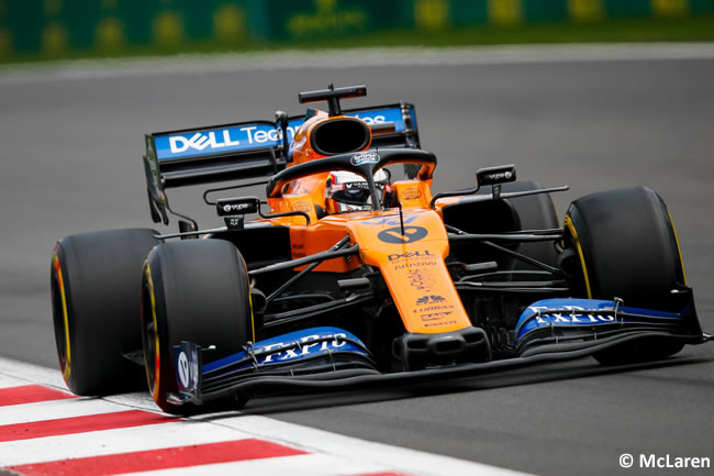 Carlos Sainz - McLaren - Clasificación - GP México 2019