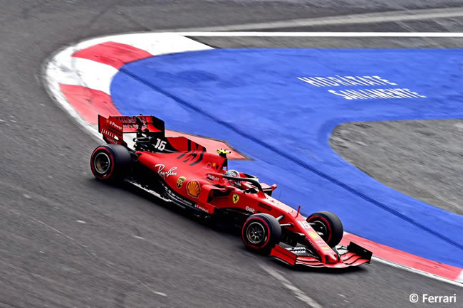 Charles Leclerc - Scuderia Ferrari - Clasificación - GP México 2019