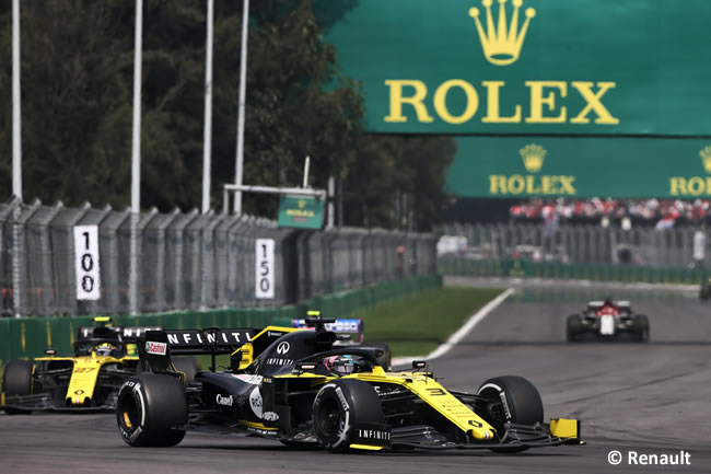 Daniel Ricciardo - Renault - Carrera - GP México 2019